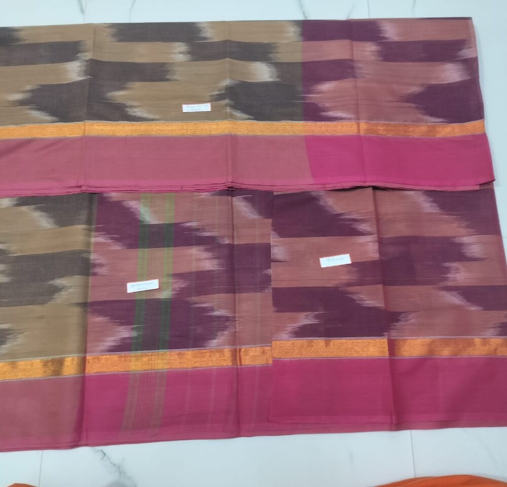 Pocampally ikat Saree 10