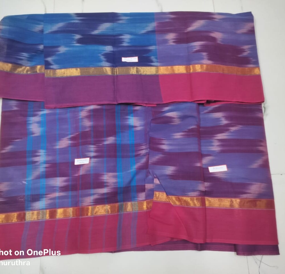 Pocampally ikat Saree 11