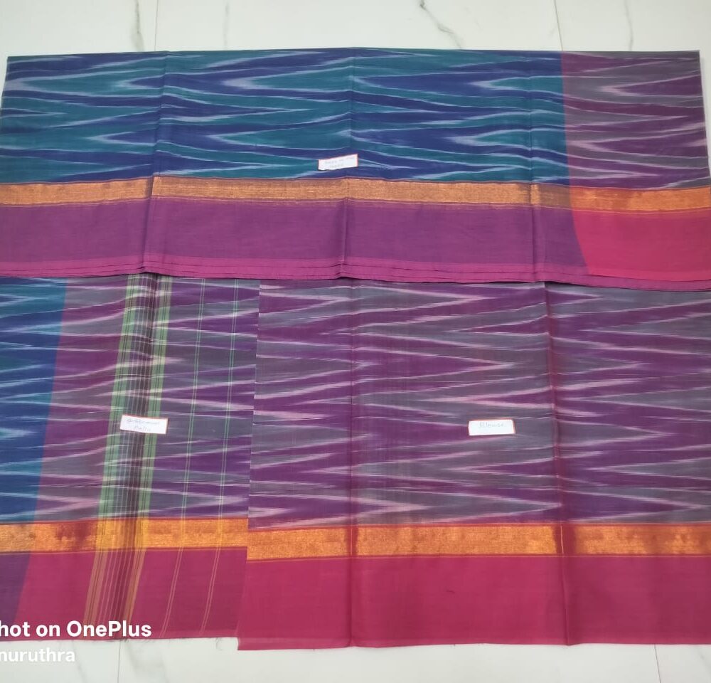 Pocampally ikat Saree 14