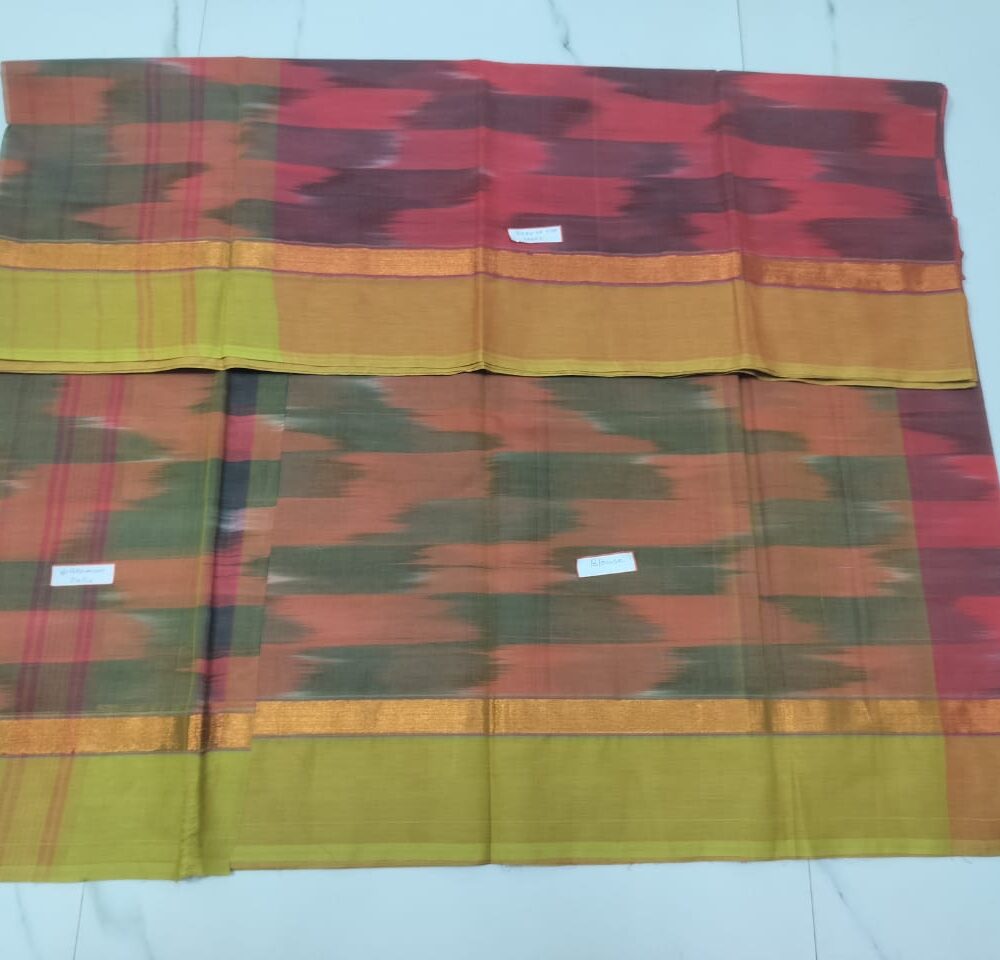 Pocampally ikat Saree 16