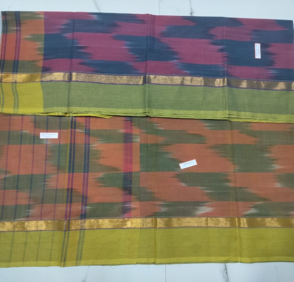 Pocampally ikat Saree 2