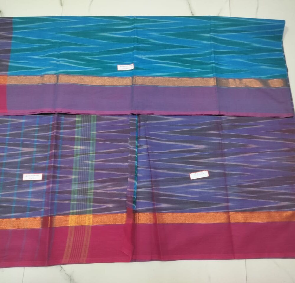 Pocampally ikat Saree 4