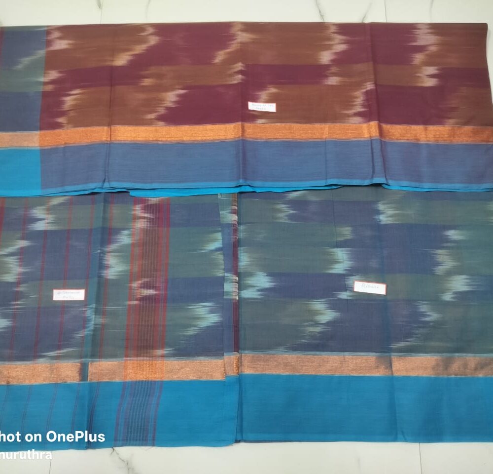 Pocampally ikat Saree 7