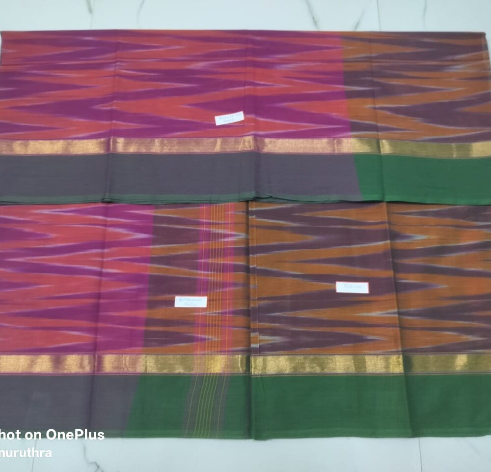 Pocampally ikat Saree 8