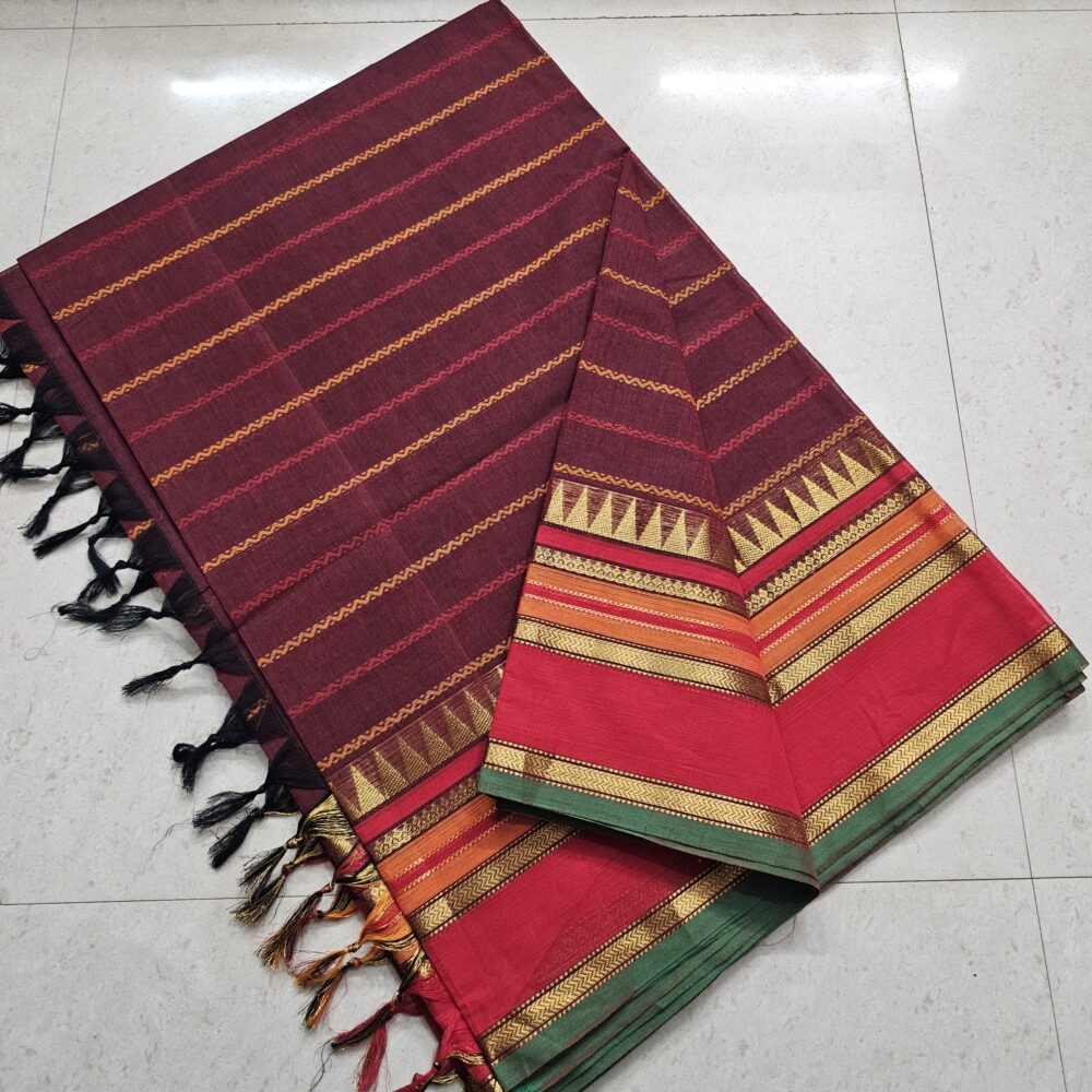 Velthaari Cotton Saree 1